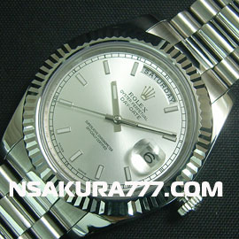 スーパーコピーロレックス デイデイト II Rolex 3156 28800振動