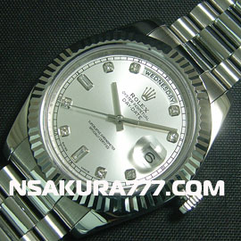 スーパーコピーロレックス デイデイト II Rolex 3156 28800振動