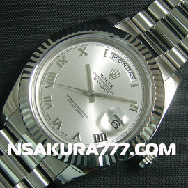 スーパーコピーロレックス デイデイト II Rolex 3156 28800振動