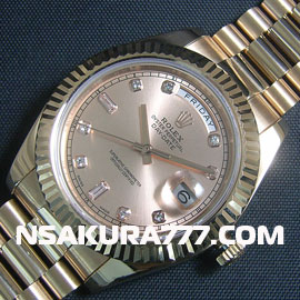 スーパーコピーロレックス デイデイト II Rolex 3156 28800振動