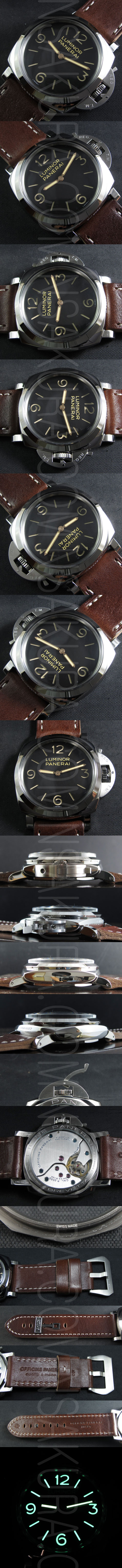 パネライ スーパーコピールミノール 1950 3デイズ PAM372，Asain Unitas ETA P.3000 - ウインドウを閉じる