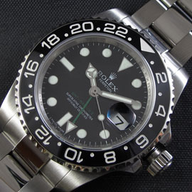 スーパーコピー時ロレックス GMT Master II Asian Rolex 3186 ハイエンドモデル