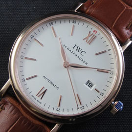 IWC コピー時計ポルトフィーノ ， JAPAN MIYOTA 9015 ムーブメント搭載