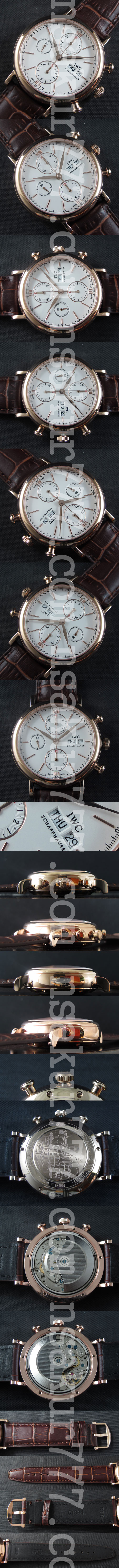 IWC ポルトフィーノコピー時計 クロノクラブ ,Asian 7750ムーブメント搭載！ - ウインドウを閉じる