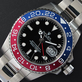 スーパーコピー時ロレックス GMT Master II ， Asian 21600振動!