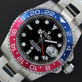 スーパーコピー時ロレックス GMT マスターIIAsain 21600振動