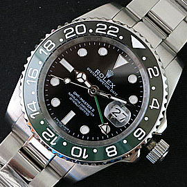 スーパーコピー時ロレックス GMT Master II GMT針単独調整可能モデル