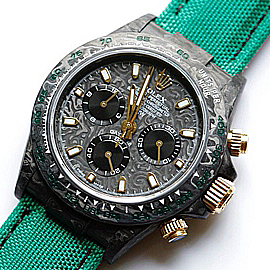 ROLEX DIW NTPT CARBON DAYTONA Cal.4130 ムーブメント搭載 (SF工場製品)