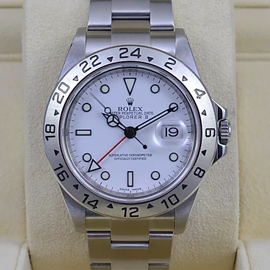 Rolex Explorer II 16570 Stainless Steel GMT短針単独稼動調整可3186搭載 ( Noob工場最高製品)