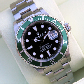 ROLEX ロレックスコピー時計 サブマリーナー 16610LV-93250 (Noob工場完全改良)