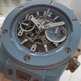 HUBLOT ウブロコピー時計 限定モデル ビッグバンウニコスカイブルー411.EX.5120.NR 45mm