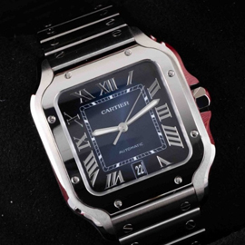 CARTIER カルティエスーパーコピー サントス ドゥ カルティエ LM WSSA0030 ブルー