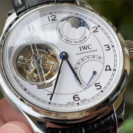 スーパーコピー時計IWC ポルトギーゼ・コンスタントフォース・トゥールビヨン “150 イヤーズ” IW590202 (BBR工場最高製品)