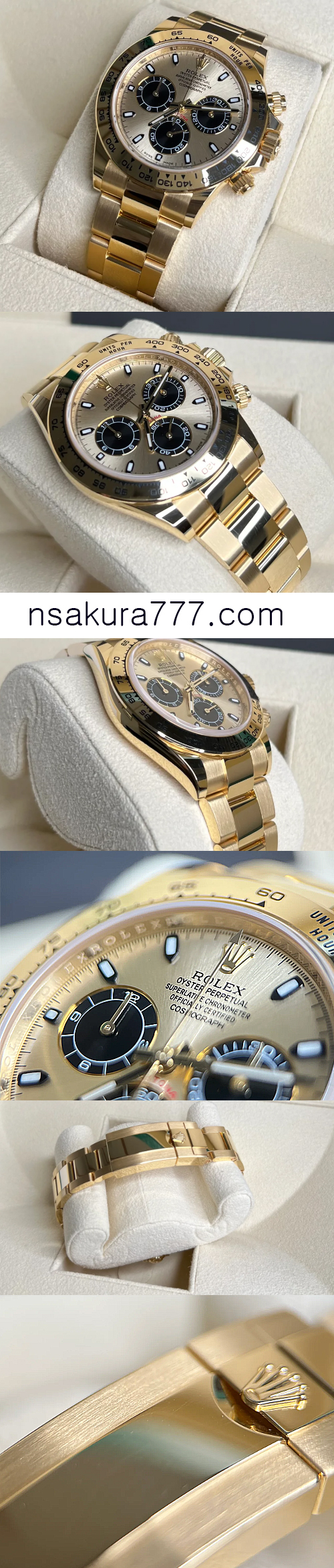 Rolex 116508 Cosmograph Daytona Yellow Gold 'Pikachu' - ウインドウを閉じる