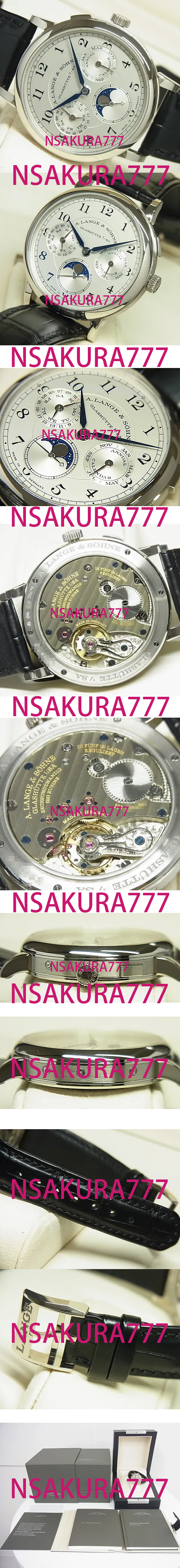 スーパーコピー時計A.LANGE&SOHNE ランゲ＆ゾーネ　1815 アニュアルカレンダー　18KWG　238.026 E - ウインドウを閉じる